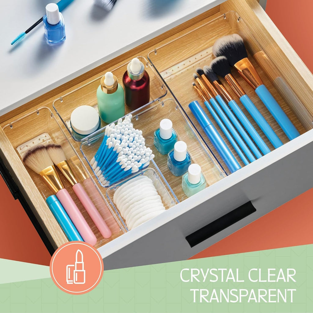 Clear Drawer Organizer