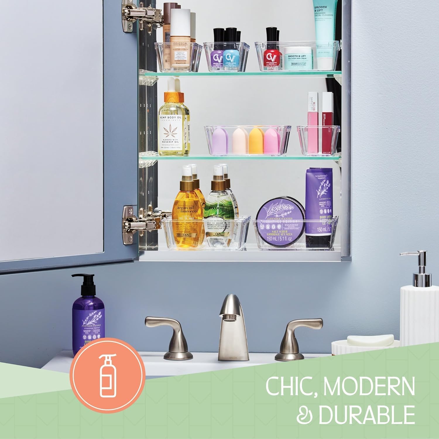 Clear Drawer Organizer