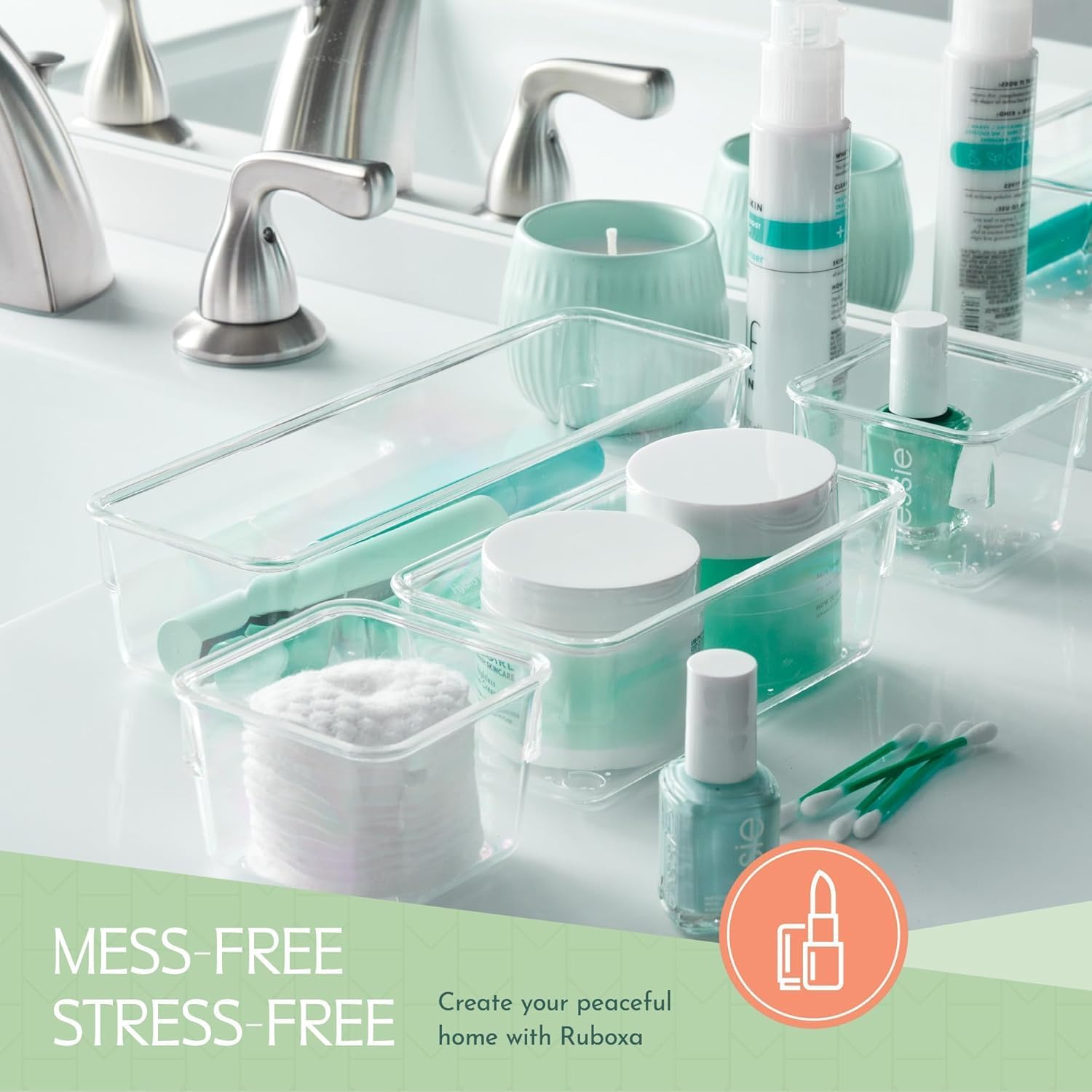 Clear Drawer Organizer